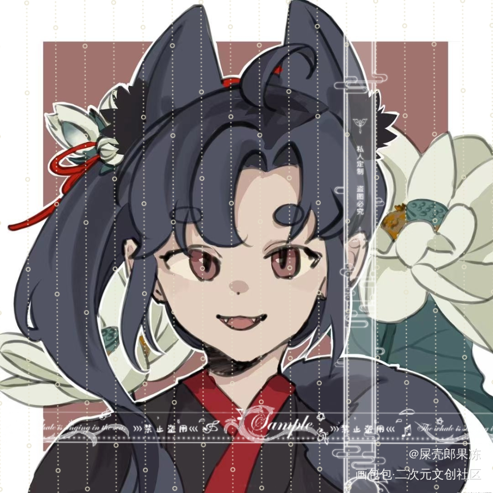 狐羡_魔道祖师忘羡绘画作品