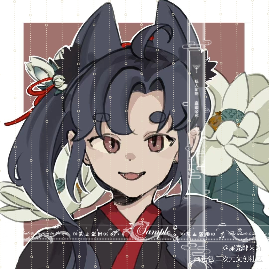 狐羡_魔道祖师忘羡绘画作品