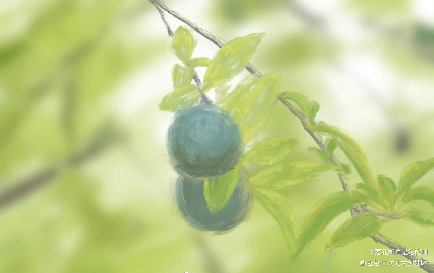 15_手绘平涂绘画作品