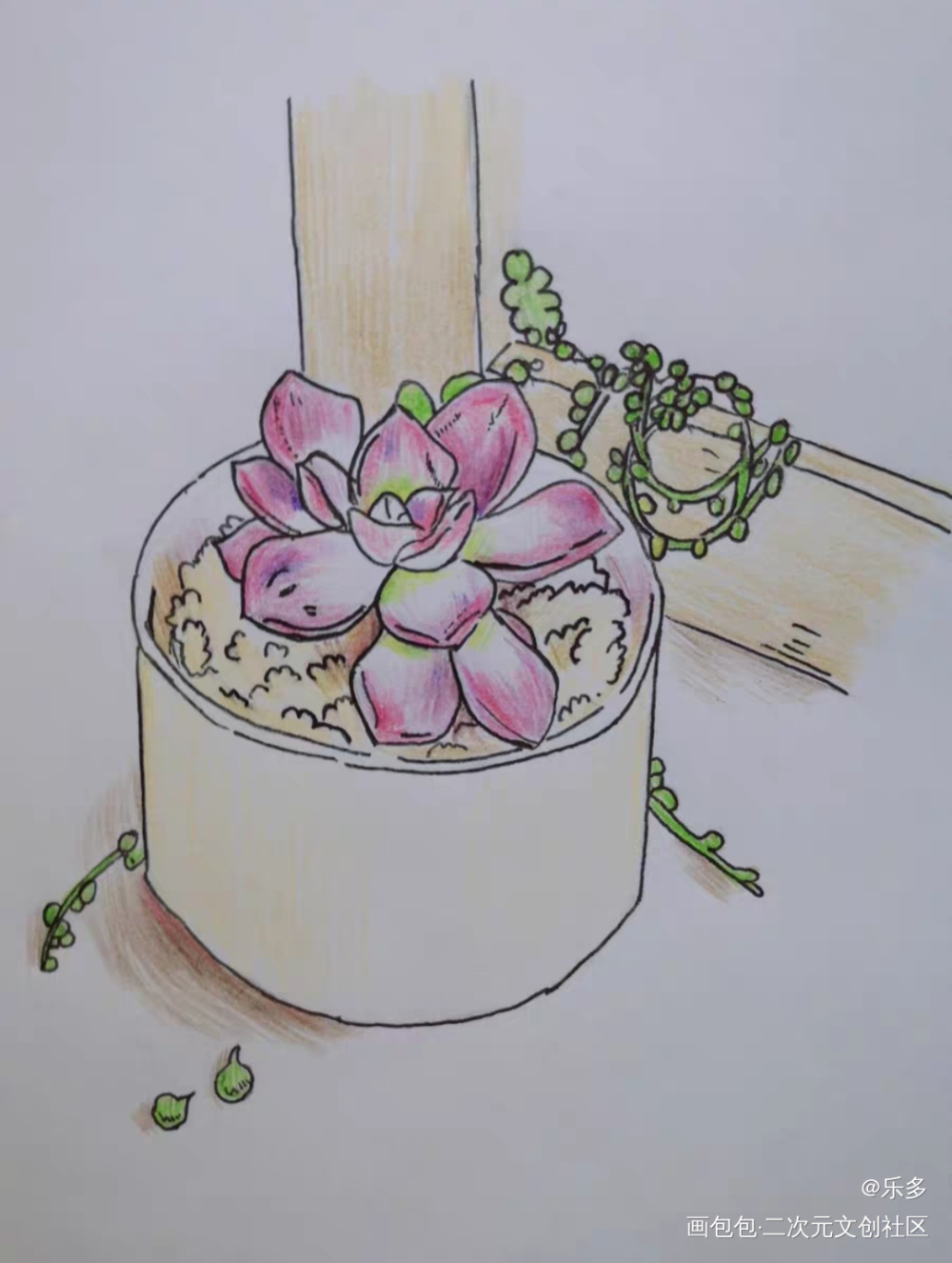 _手绘绘画作品