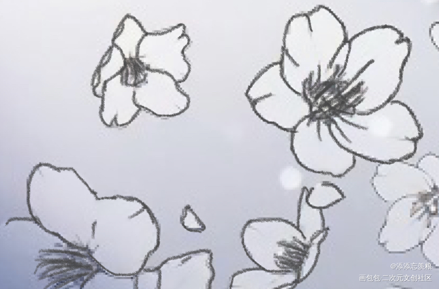 好看的花_画画临摹绘画作品