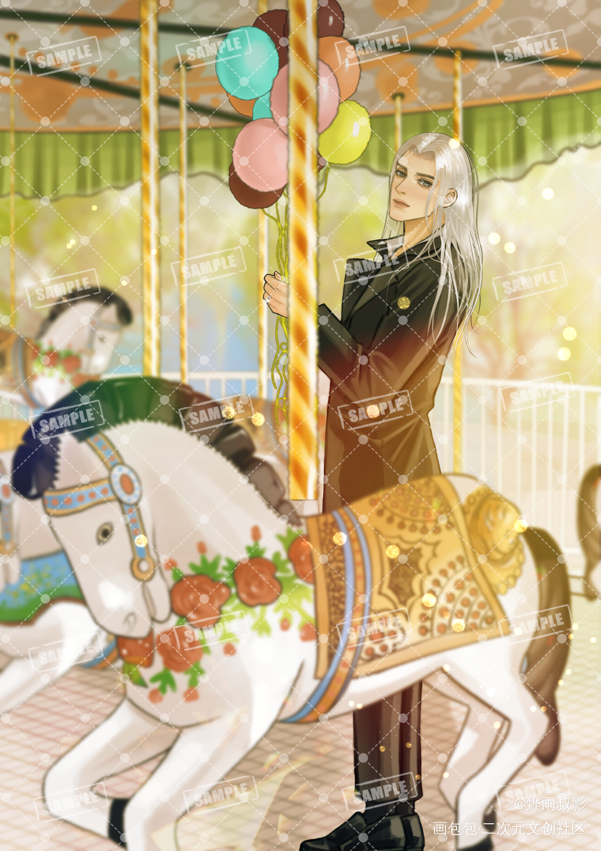 oc槐烎_我要上首推原创oc绘画作品