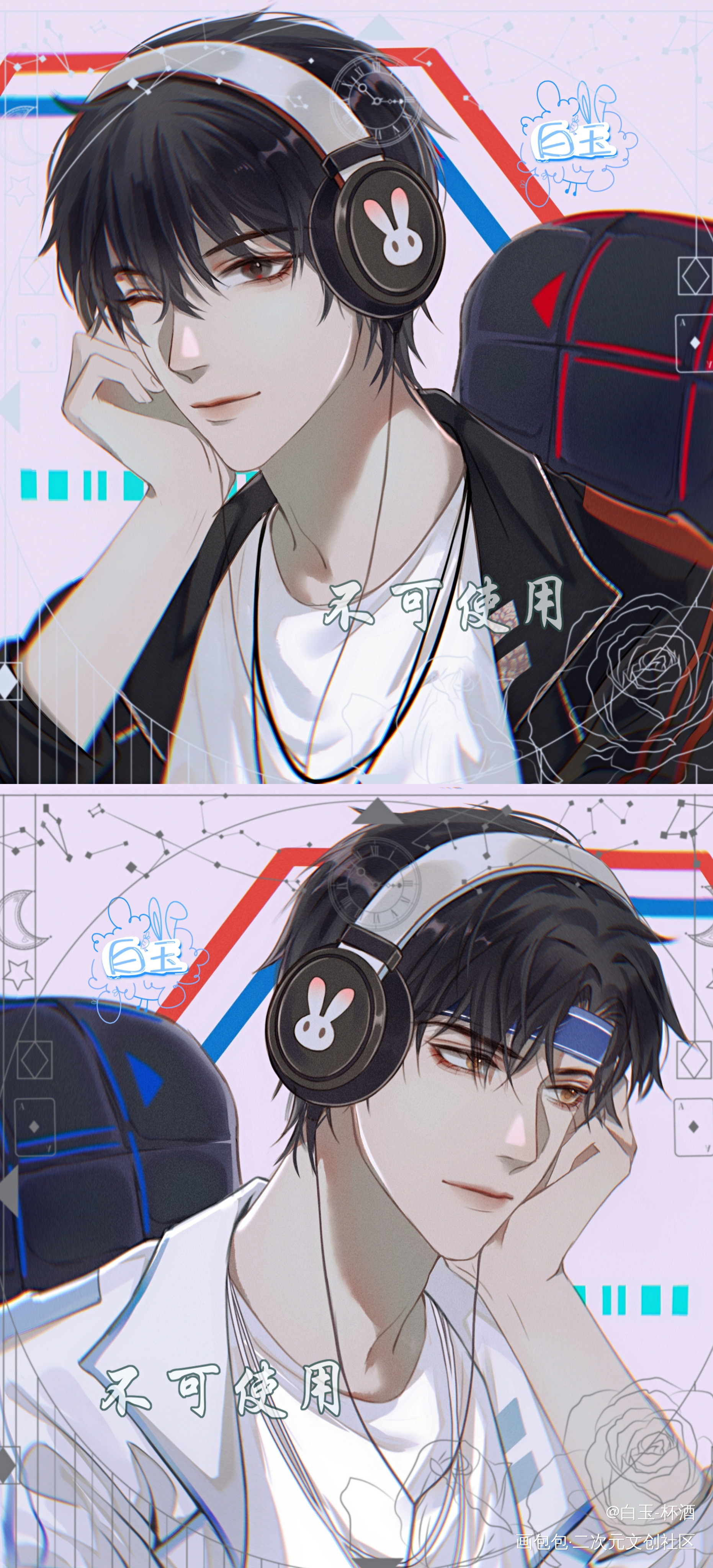 _魔道祖师忘羡绘画作品