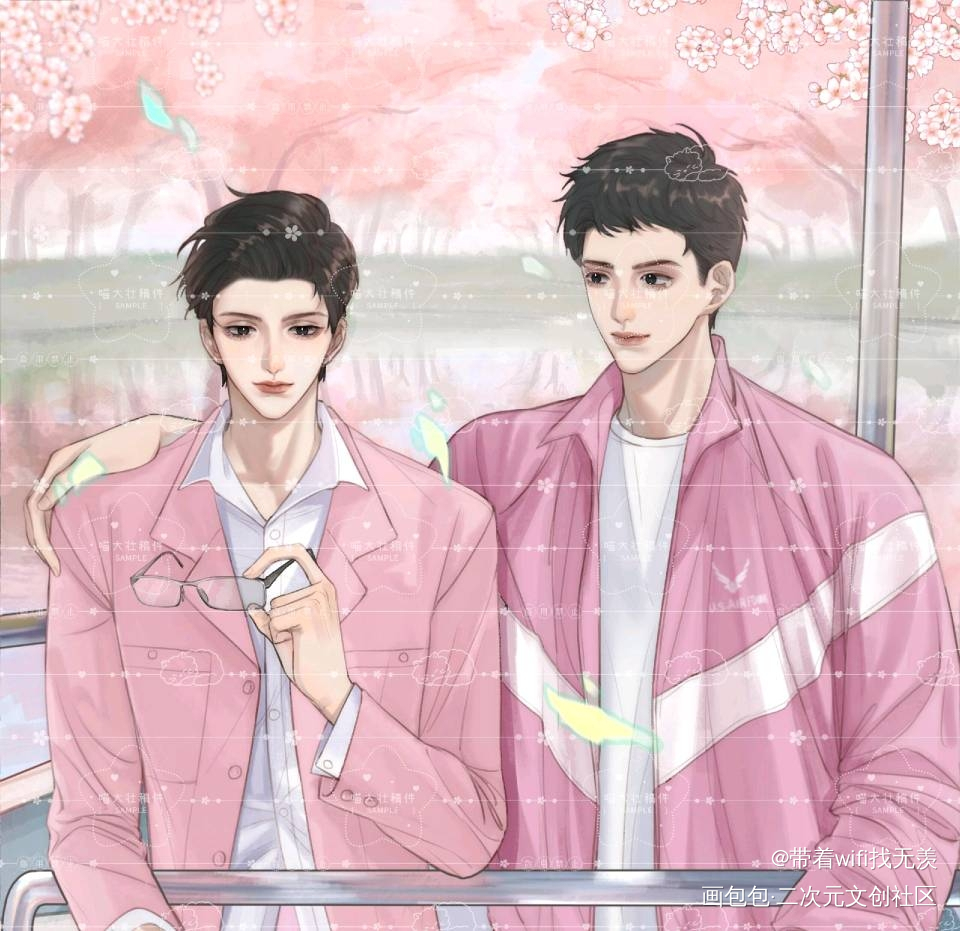 188男团初恋系列 原炀顾青裴_针锋对决188男团原顾顾青裴原炀水千丞绘画作品