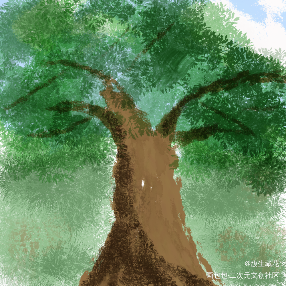 _平涂绘画作品