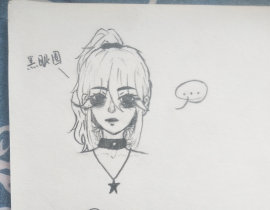 我的老婆_绘画作品
