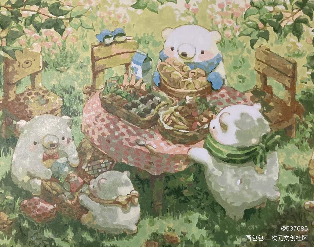 _手绘绘画作品