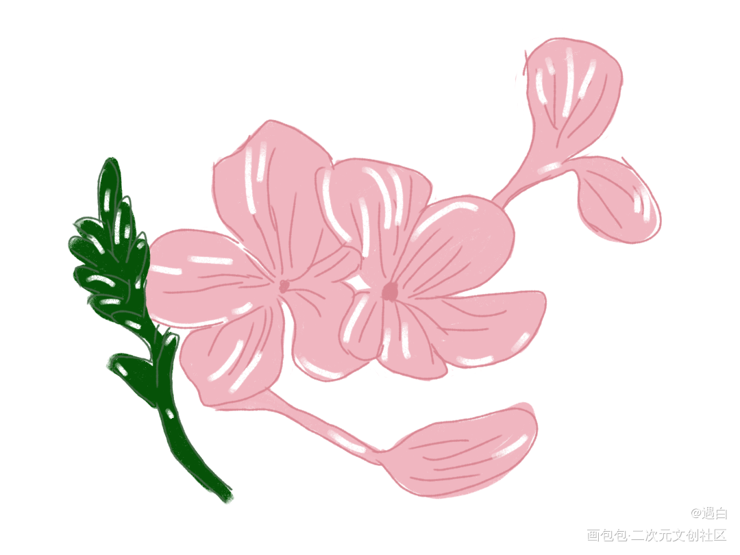 _唤醒春日主题打卡绘画作品