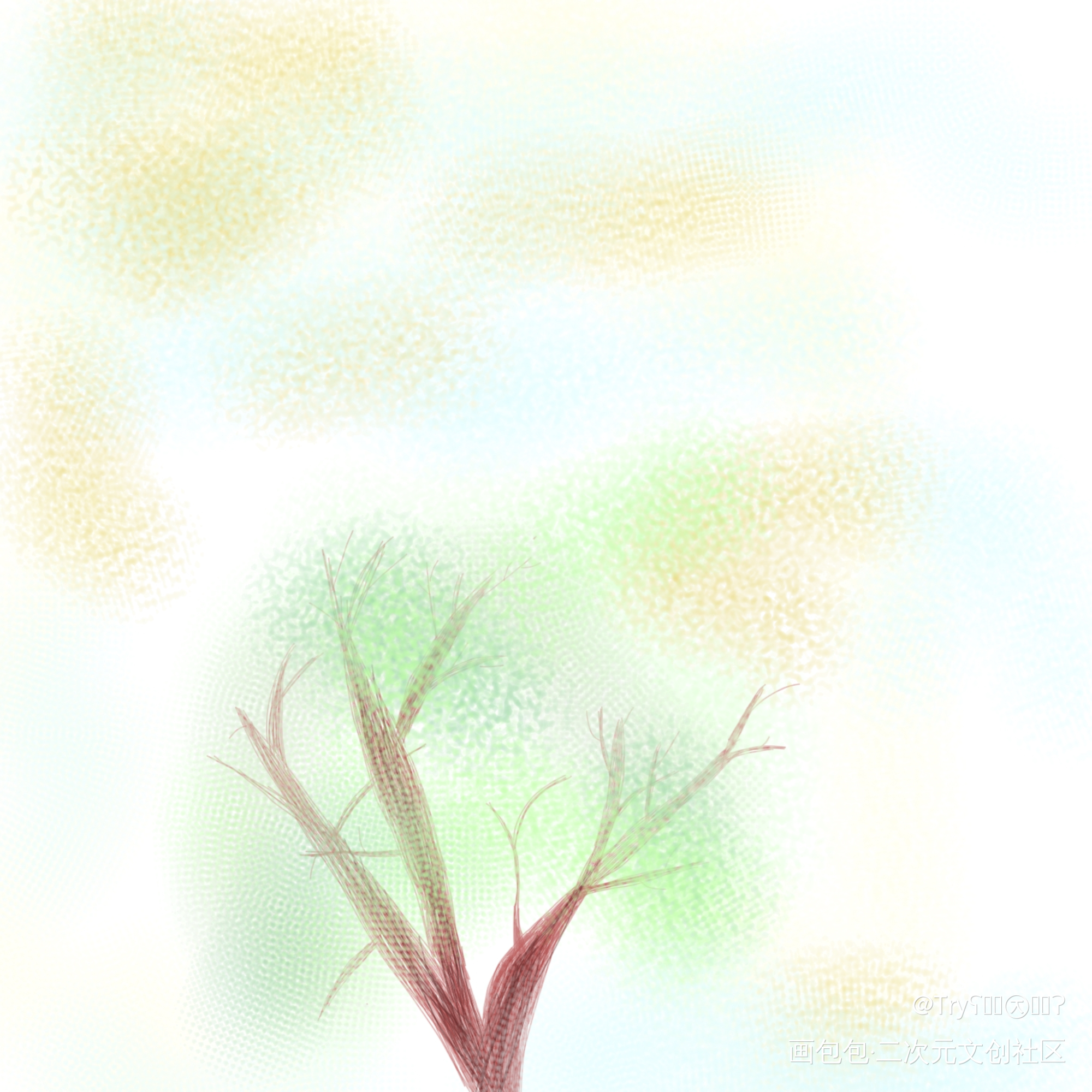 试一下_手绘绘画作品