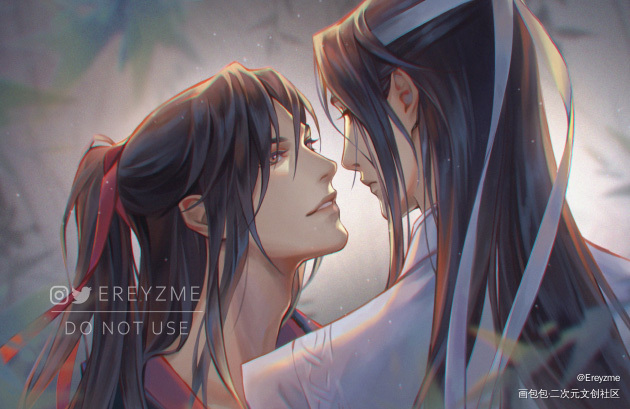 忘羡_魔道祖师忘羡绘画作品