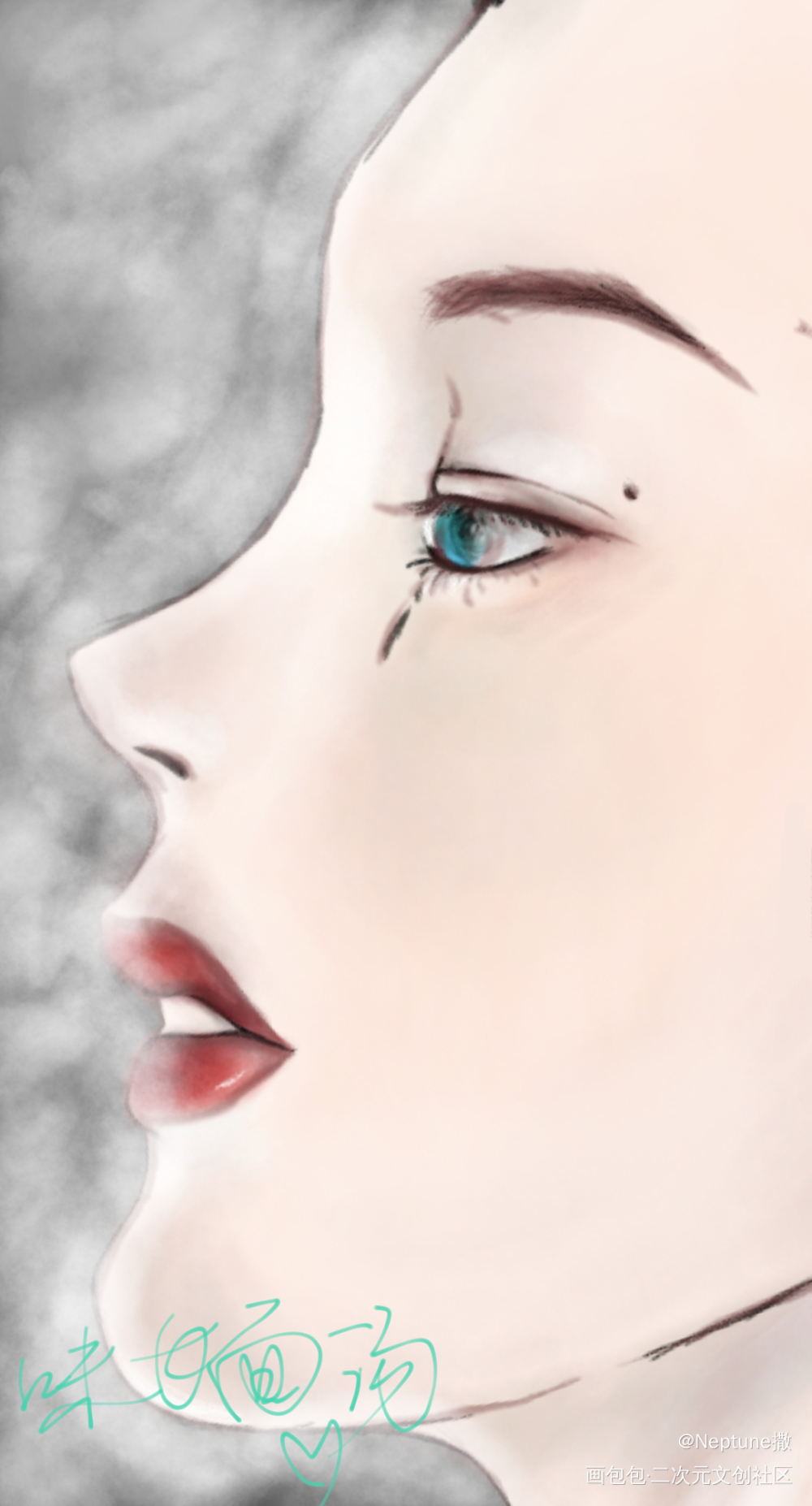 _平涂我要上首推指绘绘画作品