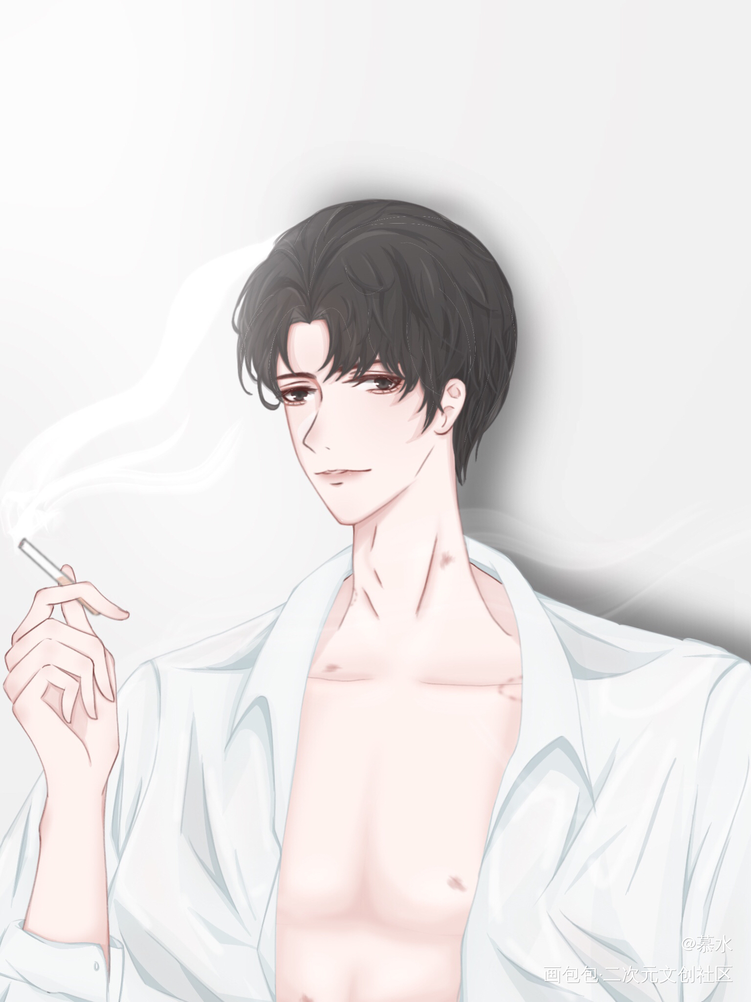 _188男团简隋英绘画作品