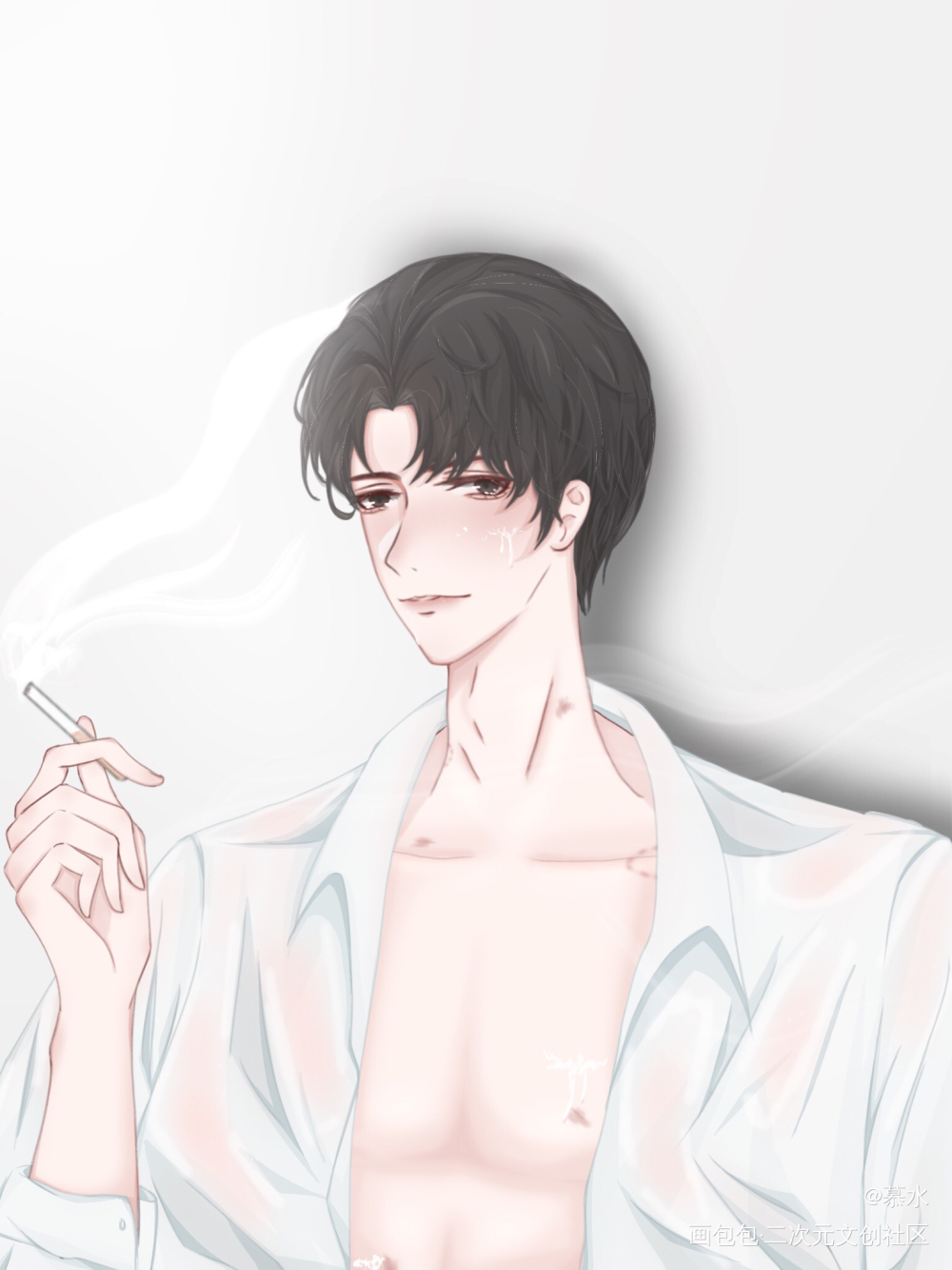 _188男团简隋英绘画作品