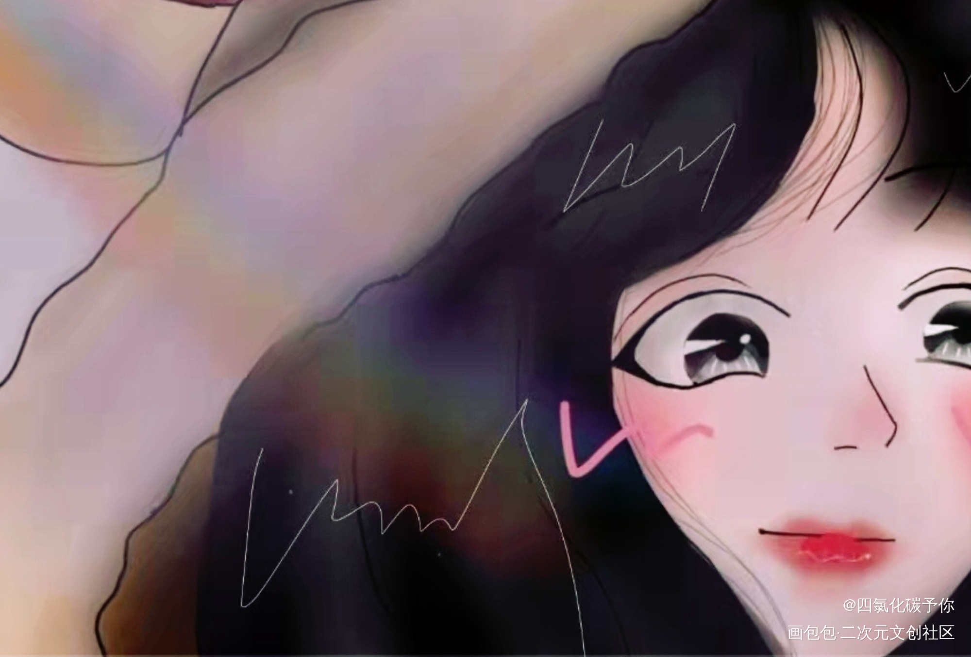 可爱_板绘涂手绘绘画作品