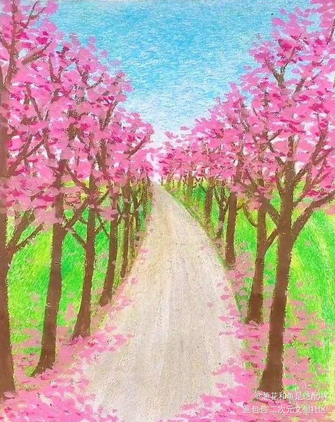 17_手绘平涂绘画作品