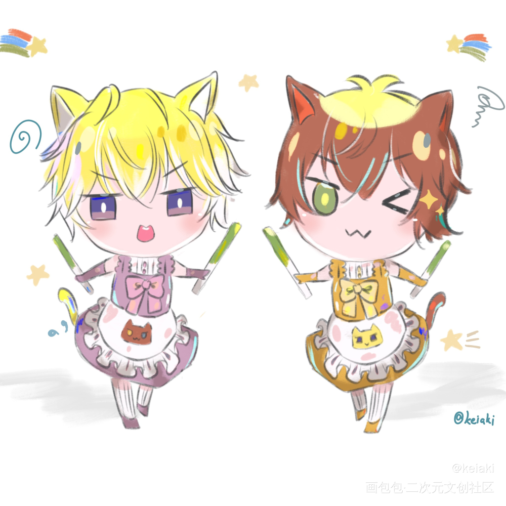 女仆队_albanknoxsonnybrisko绘画绘画作品