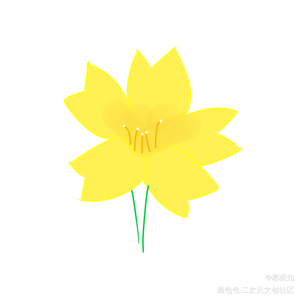 _指绘绘画作品