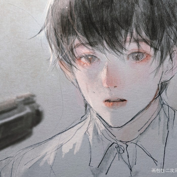 小蘑菇沨折绘画作品