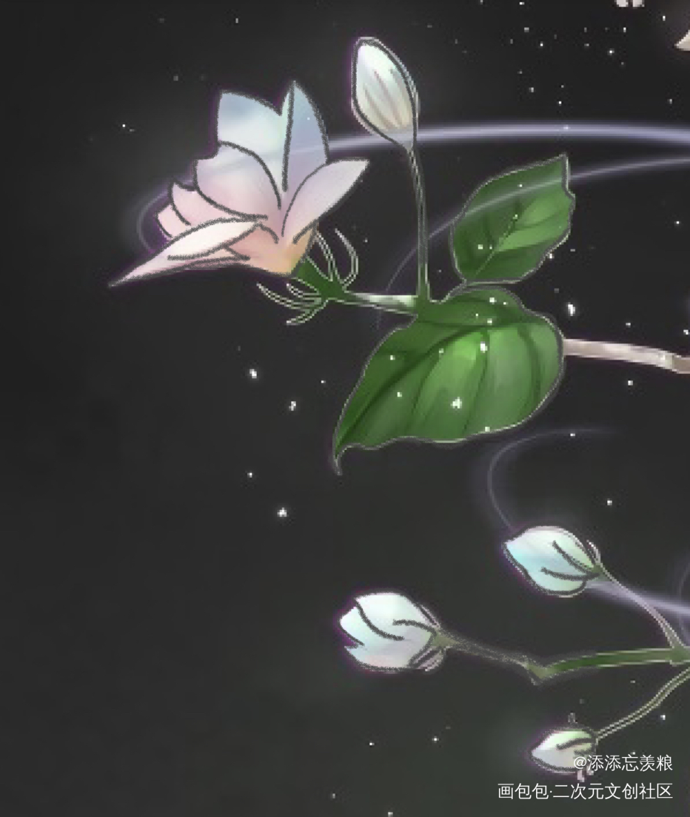 绚丽的花_画画临摹绘画作品