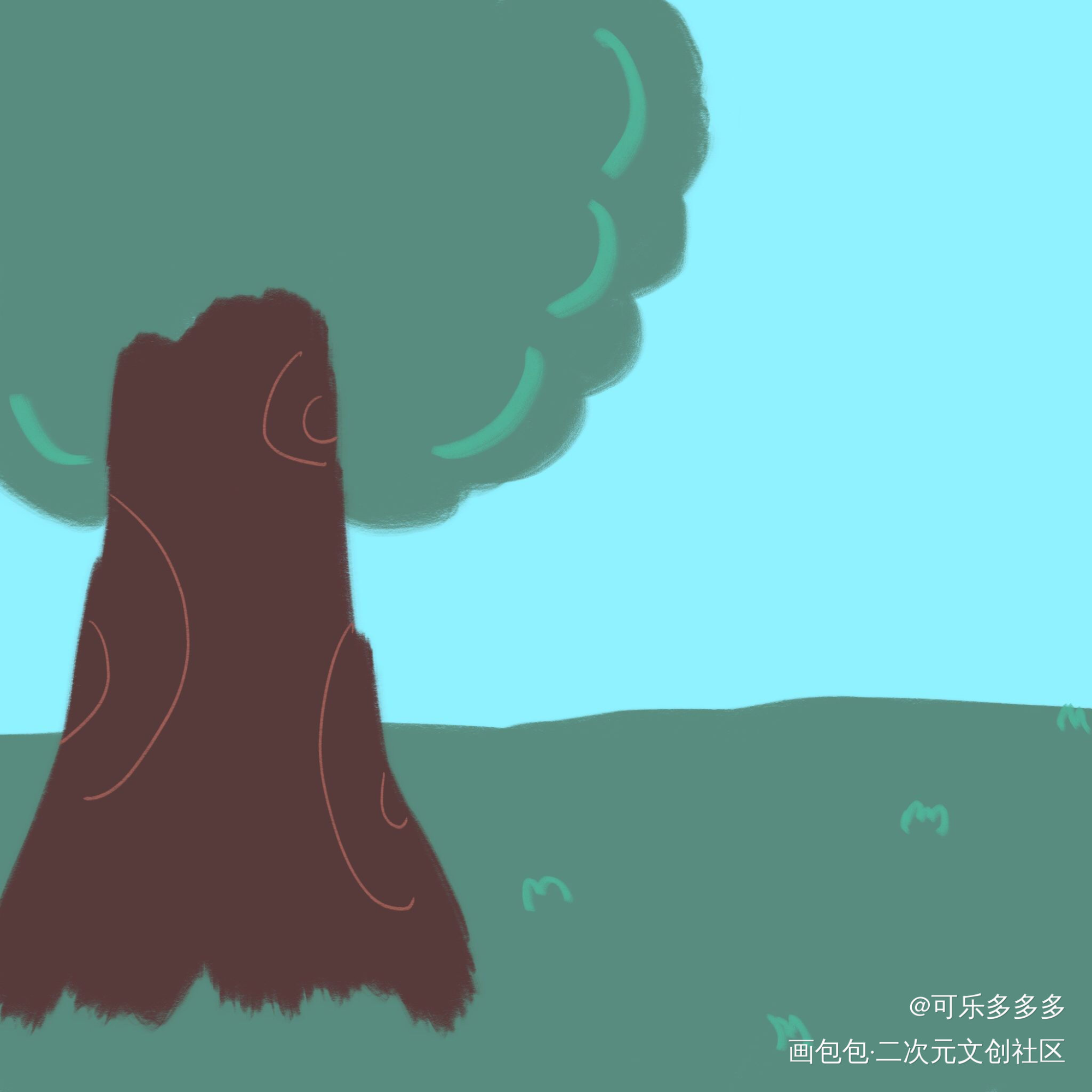 day6_平涂绘画作品