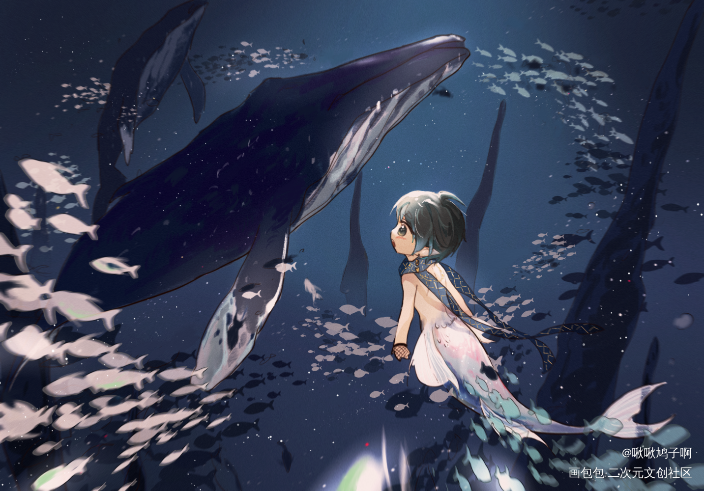 B—I—G(°0 °）_虚拟主播nijisanjienluxiemikeevelandVtuber绘画作品
