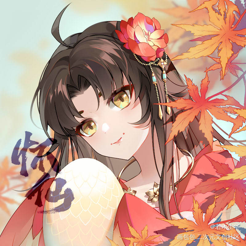 稿_古风日系插画绘画作品