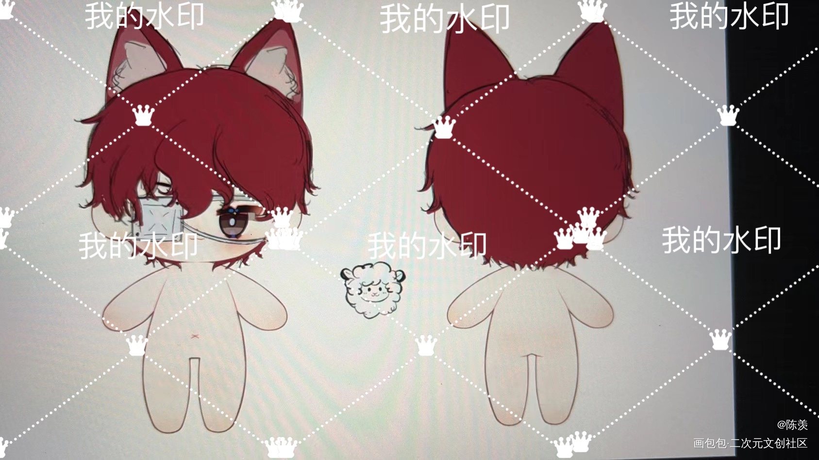 娃稿_188男团妹叔绘画作品