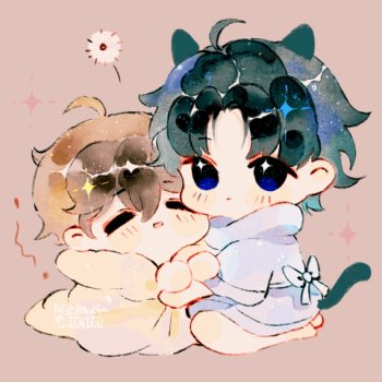 某某添望水彩q版求点评求配文我要上首推同人绘画作品