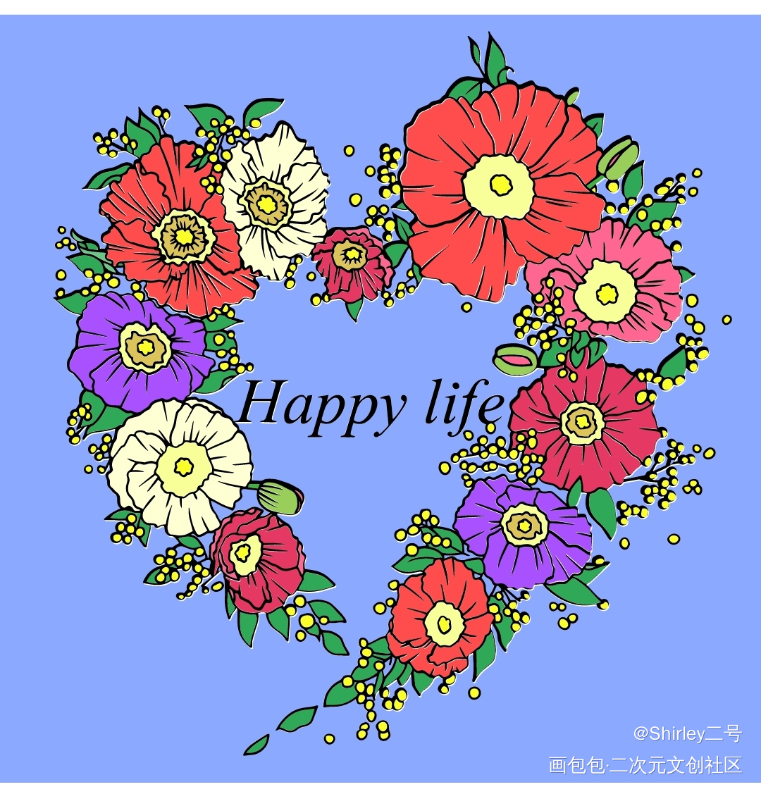 16_平涂绘画作品