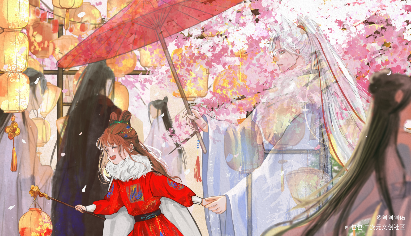 约定_光与夜之恋齐司礼插画绘画作品