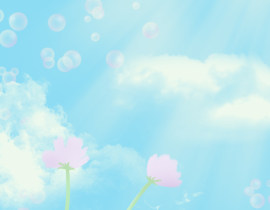 阳光下的花花_绘画作品