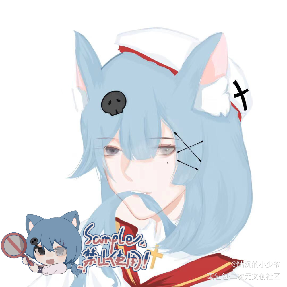 呆狐狸_oc绘画作品