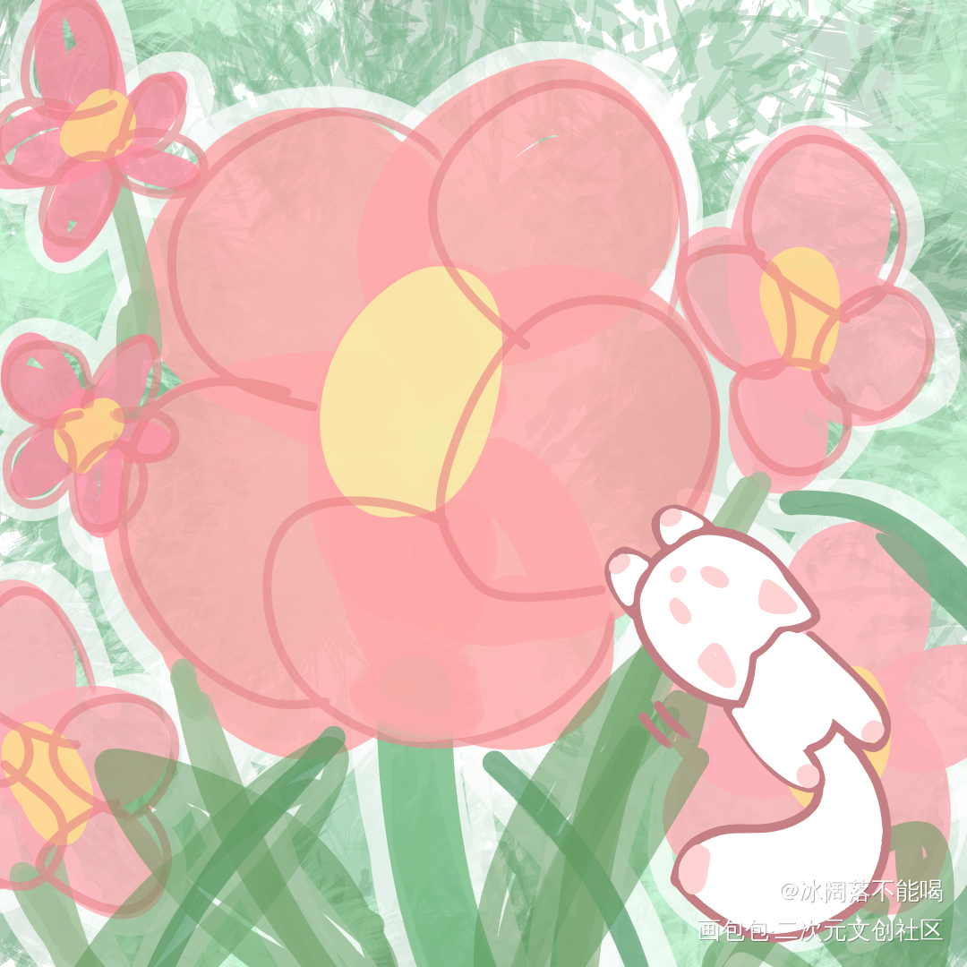 小狐狸_平涂绘画绘画作品