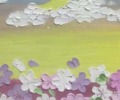 花花系列_风景绘画作品