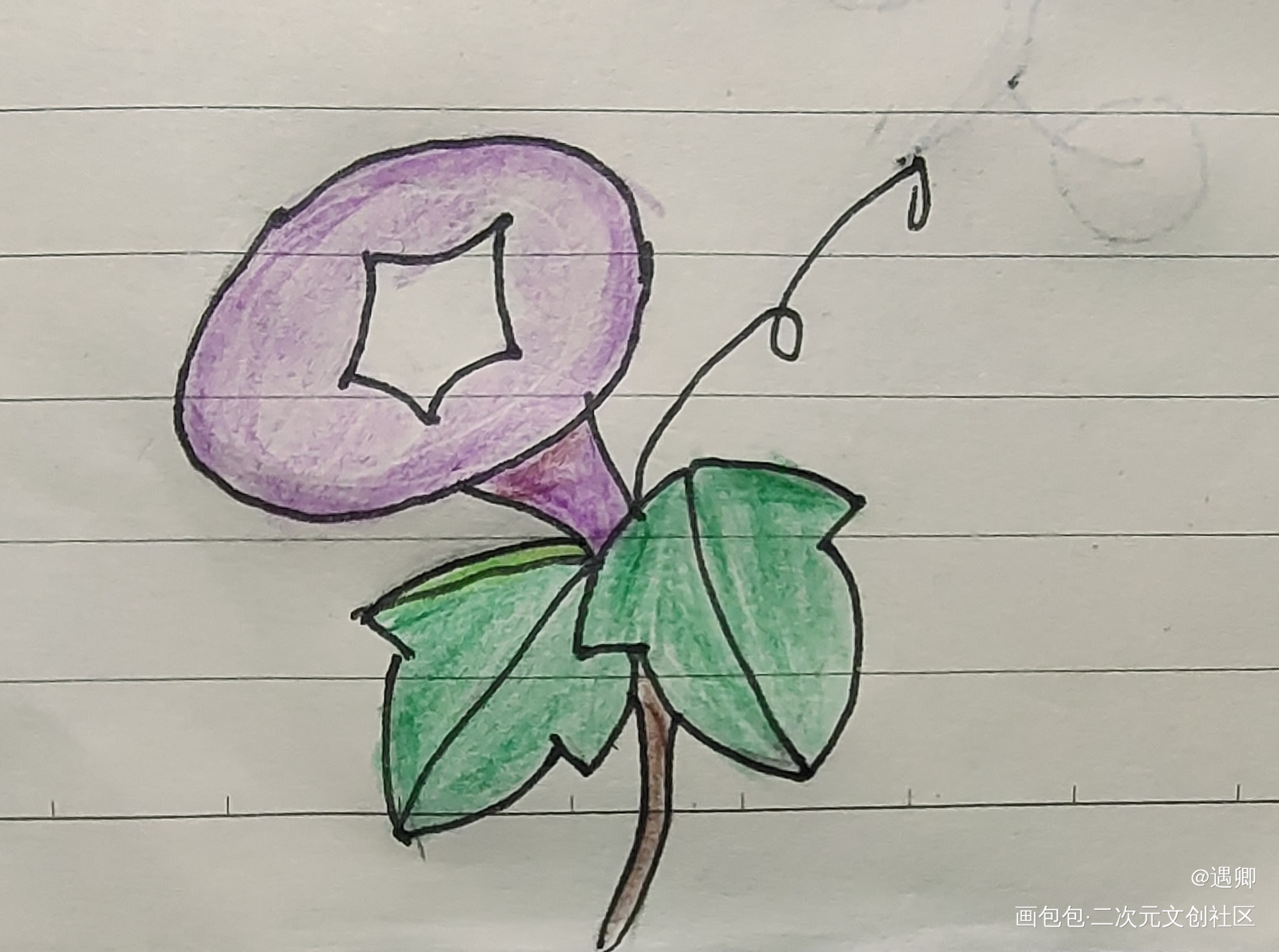 打卡10_手绘绘画作品