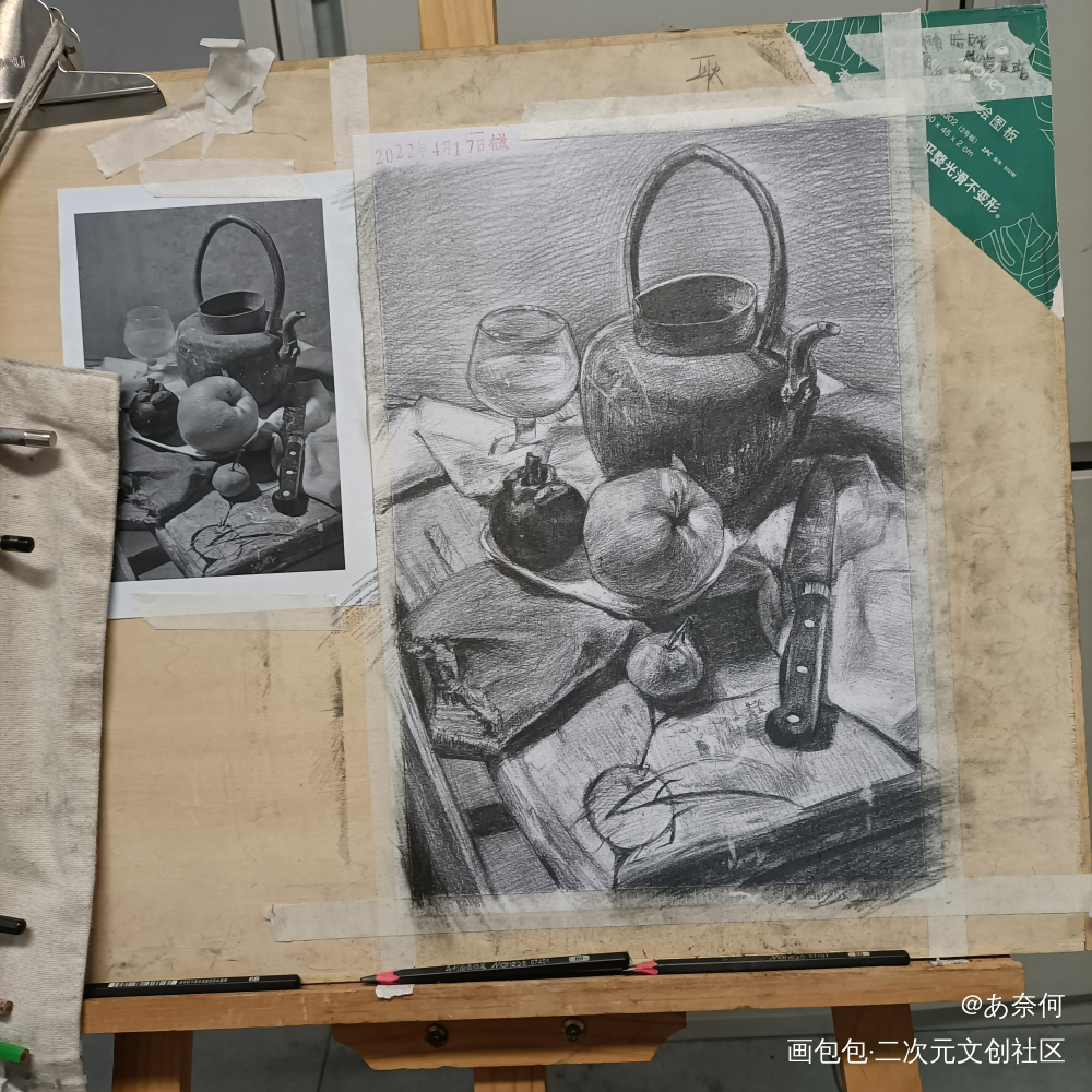 写生_手绘素描绘画作品