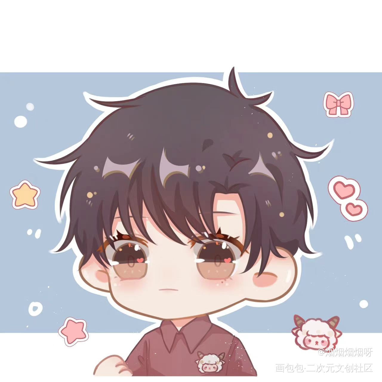 一口一个小甜心_谁把谁当真188男团妹叔绘画作品