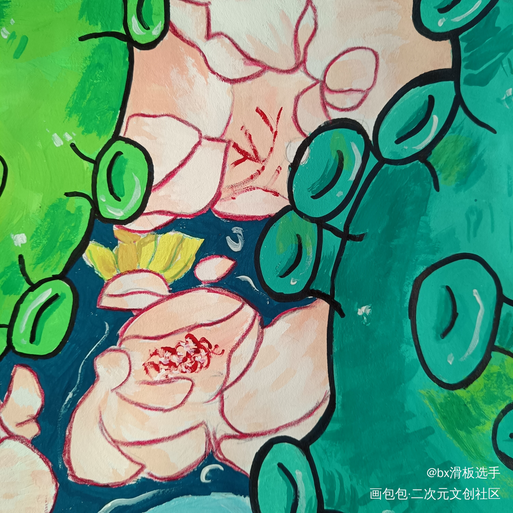 花_花绘画作品