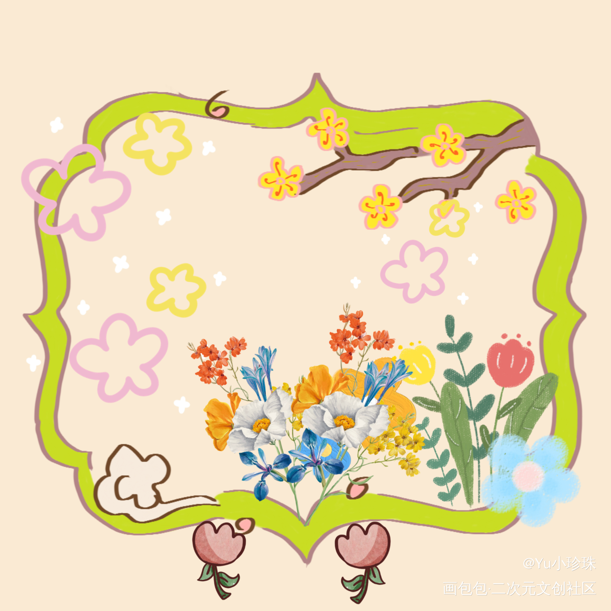 春天_春天绘画作品