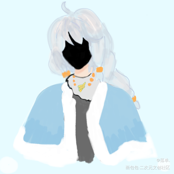 摸鱼_光遇板绘涂绘画作品