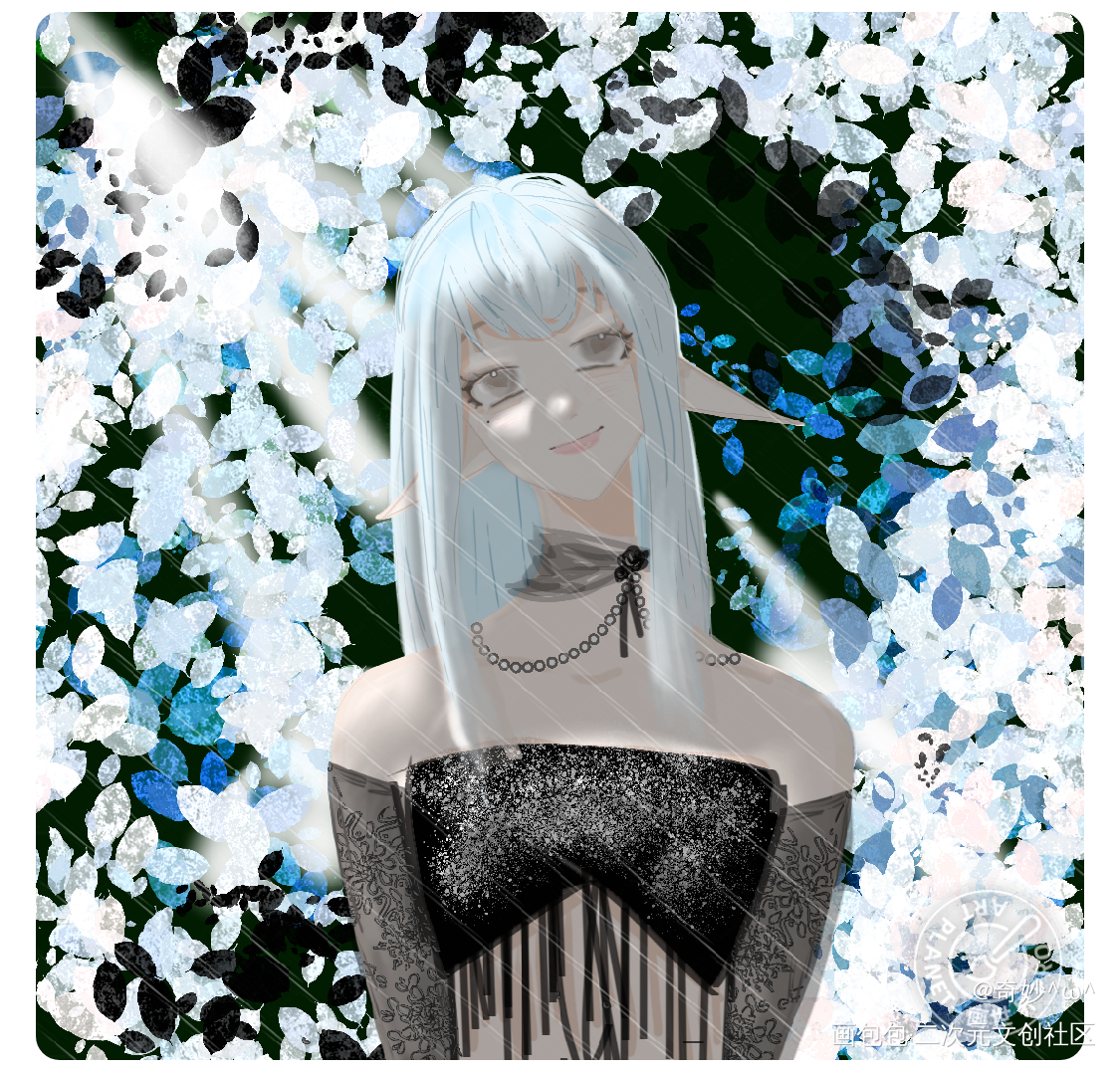 好看吗⊙▽⊙_平涂绘画作品