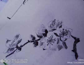 打卡第二天_绘画作品