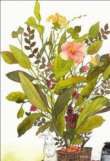 _手绘绘画作品