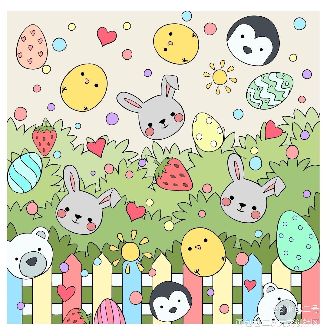 17_平涂绘画作品