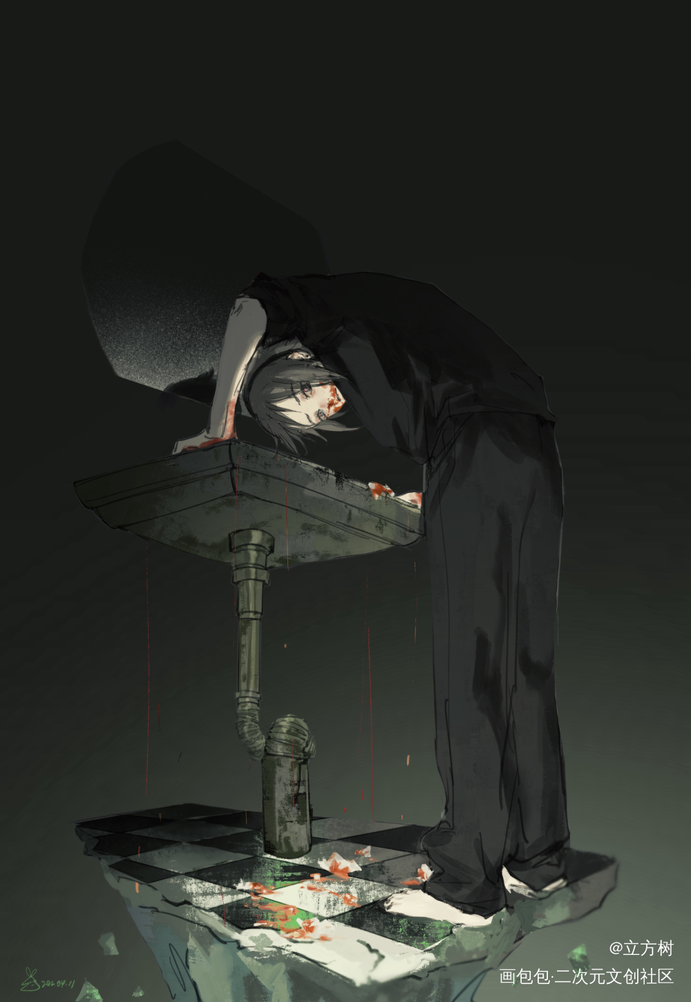 out of control_luxiemmystarias绘画作品