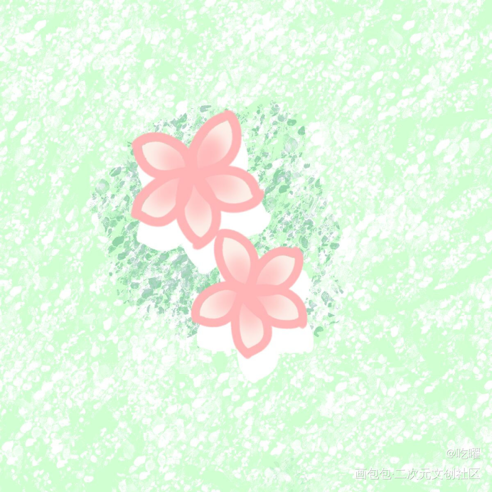 樱花_摸鱼页绘画作品
