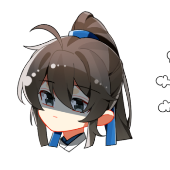 约稿,闻时qq头_木苏里判官闻时绘画作品