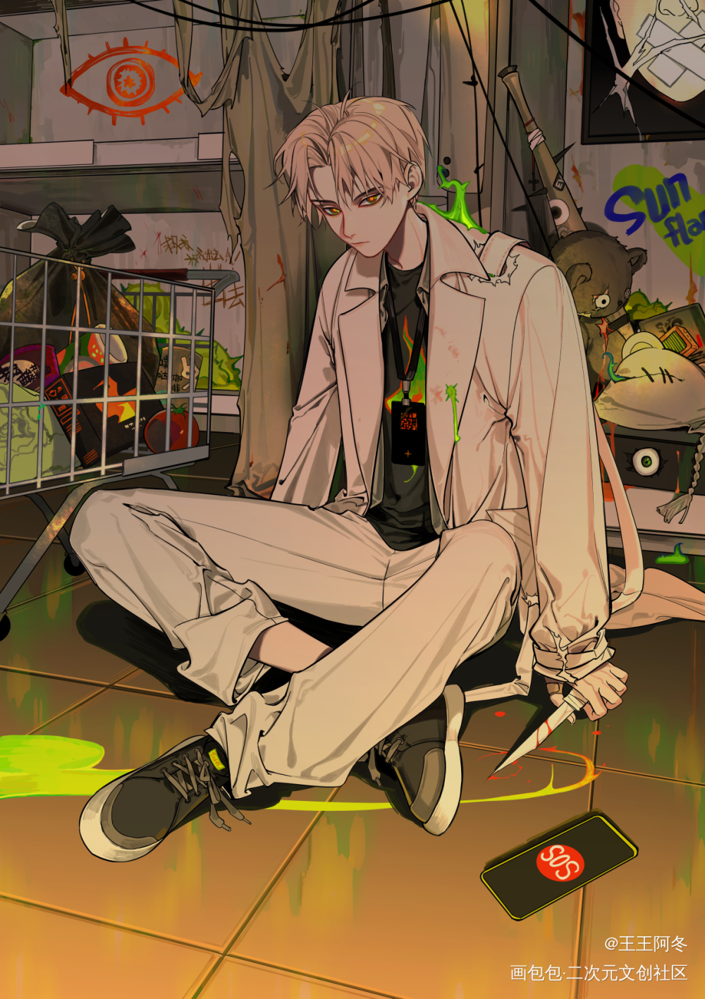 ???_插画原创oc绘画作品