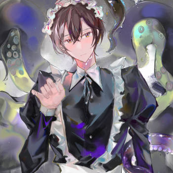 章鱼小女仆_全职高手all叶叶修绘画作品