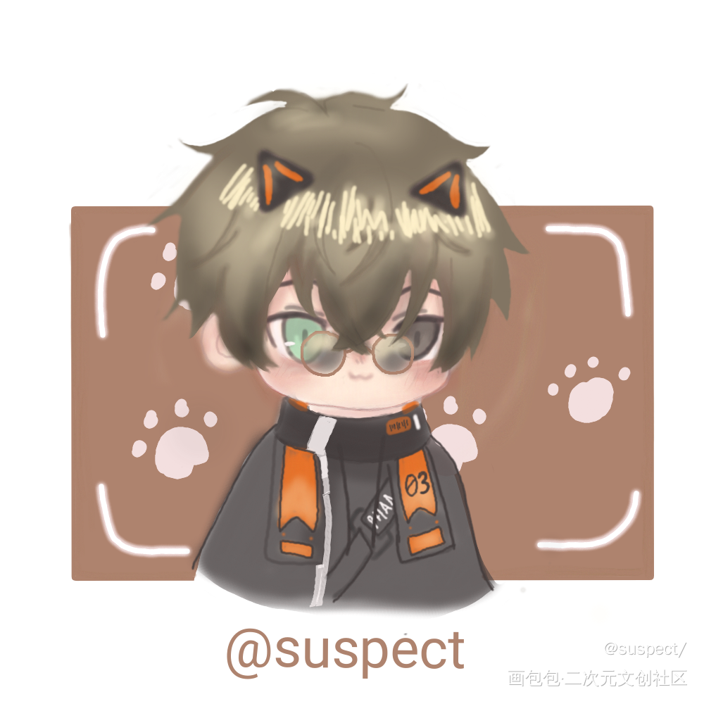 albanknox猫猫_手绘平涂Q版albanknox绘画作品